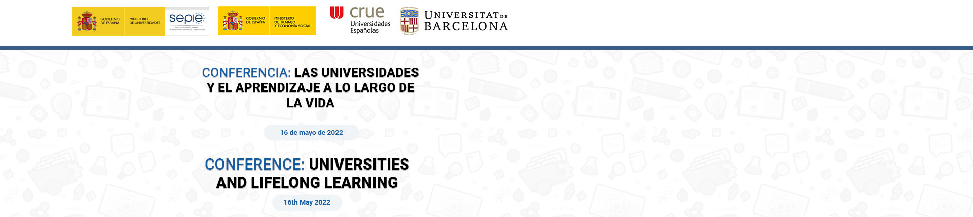 Conferencia: Las universidades y el aprendizaje a lo largo de la vida