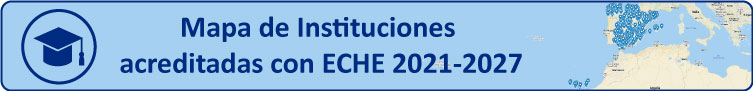 Instituciones acreditadas con ECHE 2021-2027