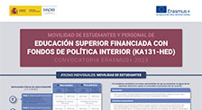 Financiación KA131-HED 2023
